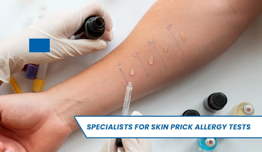 Specialists For Skin Prick Allergy Tests